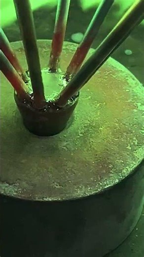 Distributor brazing with Mathure make RN rod & Silmux G powder