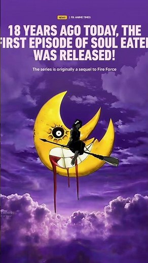 18 years ago today, Soul Eater made its anime debut, bringing its iconic dark style to life