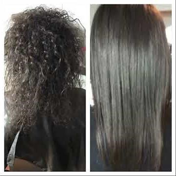 Lissage sur cheveux naturels ( Inoar g hair Marokeratine)