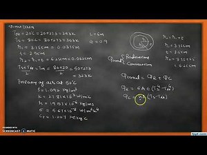 Numerical | Heat Transfer by Radiation and Convection | GTU Question Paper | Heat Transfer | 3151909