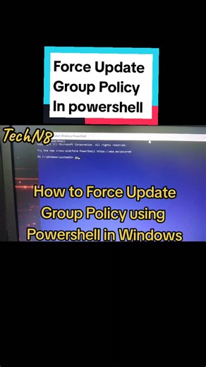 Force Update Group Policy Using PowerShell Efficiently