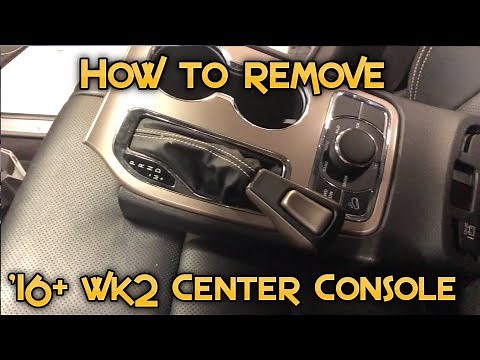 How to remove the interior trim on a '16+ Jeep Grand Cherokee