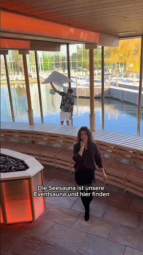 Sauna Spotlight: Seesauna ✨ #thermeerding #funny #humor #sauna #wellness