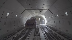 Loading Air Cargo Freighter Inside Aircraft Stock Footage Video (100% Royalty-free) 1086385190 | Shutterstock