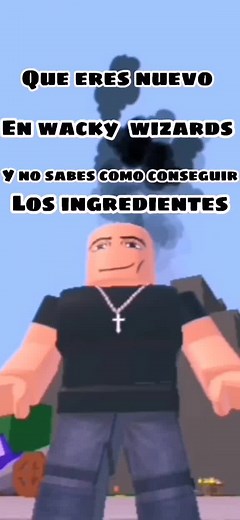Video de Filomena Kank sobre conseguir ingredientes en Wacky Wizards y Toretto en Roblox