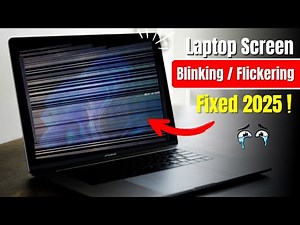 How to fix Laptop Screen FLICKERING 2025 | PC or Laptop Blinking | Solved Laptop Display Flashing