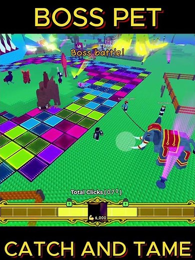 BOSS PET IN CATCH AND TAME | #roblox #robloxgaming #catchandtame