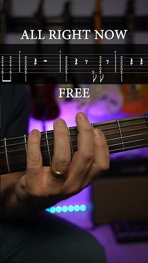 All Right Now Free Guitar Riff with Tab