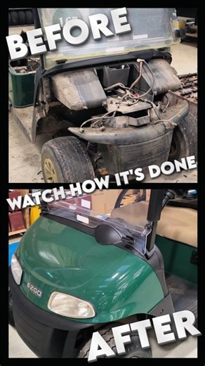 E-Z-G0 RXV Rebuild - Before and After