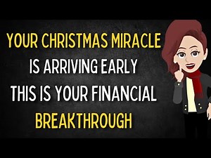 Your Christmas Miracle Is Arriving Early—This Is Your Financial Breakthrough💸🎁✨ abraham hicks 2025
