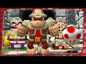 Mario Party 2 for N64 ⁴ᴷ Mystery Land (Donkey Kong gameplay)