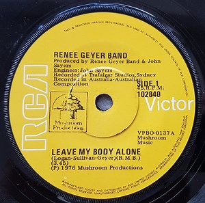 Renee Geyer Band - Leave My Body Alone