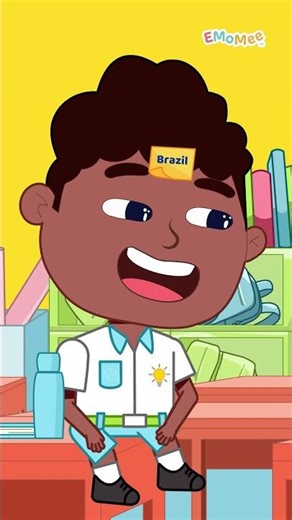 Guess The Country! 🌍 | BRAZIL ⚽ | EMoMee #shorts #kids