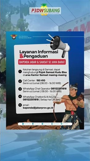 Laporan Pengaduan Jum'at, 6 Februari (P3DW Subang)