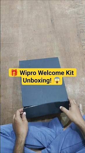 “Wipro Welcome Kit Unboxing – What’s Inside for New Employees! 🎁”