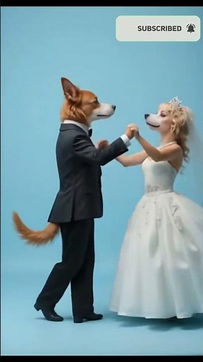 Bride and Dog Dance at Wedding | Heartwarming Wedding Moment #dog #funny #pets