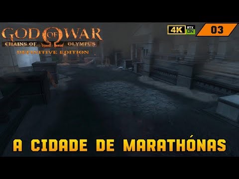 God of War: Chains of Olympus-Definitive Edition – EP.03 | A Cidade de Marathónas 4K(Leg. PTBR) 🌪️🔥