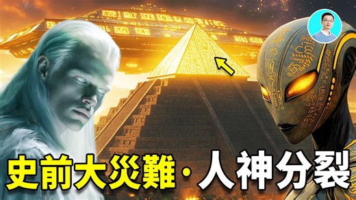 史前大灾难，造成了人类和神族被迫分离！圣经和先秦古籍中记载的天绝地通！尼可拉斯杨