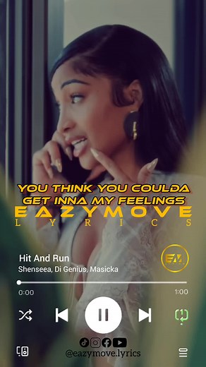 Hit and Run (Lyrics) - Shenseea, Di Genius, Masicka