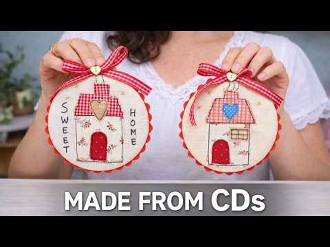 Creative Upcycling Idea with Old CDs | DIY upcycling