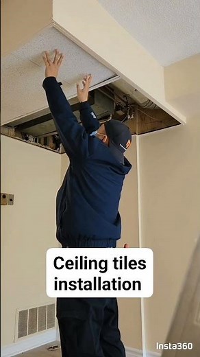 ceiling tiles installation
