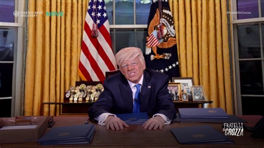 Crozza-Trump contro Zelensky: "Ha invaso la povera piccola Russia"