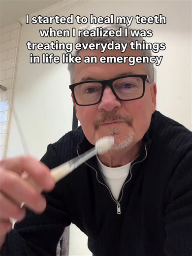 How to ruin your teeth 101: 1) brush fast, sawing back and forth 2) brush hard—gotta scrub em clean! 3) change your bristles when they get frayed—that’s plenty soon enough! 4) use sensitivity or whitening toothpaste to rub off your enamel like sandpaper! If this is you, it’s not too late to save your teeth. ❤️‍🩹See the comments for the quick and easy fix to each of these 4 issues I see when people brush. I’m a family and cosmetic dentist of 40 years, here to teach you the FREE habits that will 