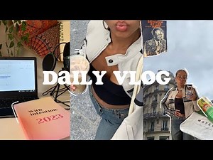 DAILY VLOG | update vie + organisation, cafés, mini books review