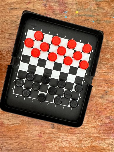 Vintage Magnetic Checkers Game Complete Small Portable, Vintage Travel Checkers Game, Checkers Game Gift, Nortonandyoung - Etsy