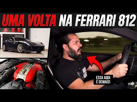 UMA VOLTA NA FERRARI 812