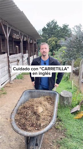 Connor Murphy on Instagram: "🧐 ¿Sabes decir CARRETILLA en inglés? 🧐 que “wheelbarrow” se pronuncia como /ˈwiːlˌbæroʊ/? 🛠️ En español significa carretilla, y aunque la palabra parece larga, en inglés se dice de forma muy natural y fluida. 👉 wheel = rueda 👉 barrow = carretilla Aprender la pronunciación correcta te ayuda a sonar más natural y a entender mejor a los nativos cuando hablan rápido. 📌 Guarda este post y compártelo con alguien que esté aprendiendo inglés. #inglés #esl #englishtips"