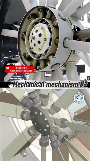 Mechanical Mechanism 2 #foryou #automobile #engineblock #viral #machine #engineering #autocadblocks