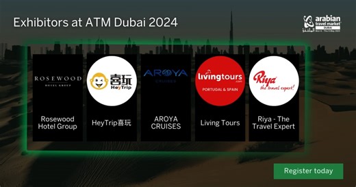 #ATMDubai 2024 is Coming: Meet the Confirmed Exhibitors Excitement is building! We can't wait for you to meet the exhibitors who have already confirmed their attendance, so get ready to be impressed. You won't want to miss Rosewood Hotels & Resorts, HeyTrip喜玩, Aroya Cruises , Living Tours, Riya - The Travel Expert Take your business to new heights – register here ➡️ https://bit.ly/3Ul0nYY | Arabian Travel Market