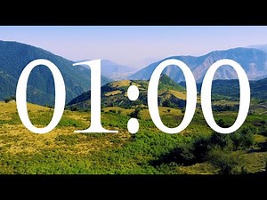 1 Minute Timer - Mountain Range
