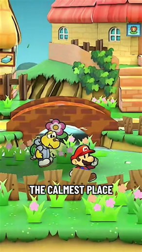 Petalburg is the calmest place in Paper Mario. #papermario #papermariothethousandyeardoor