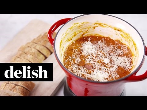 How To Make Pizza Fondue | Delish
