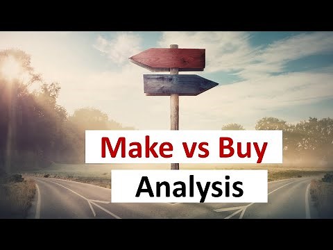 Make or buy analysis in Excel – how to do it in practice (case study)
