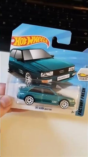 HOT WHEELS '87 Audi quattro #hotwheels