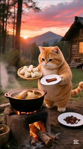 Today's recipe: Wild Pheasant Stew – A Comfort Food Classic#catstory #catcooking #catchef