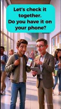 Student & Advisor (College / Campus) | English Conversation - Real Life #englishspeakingpractice