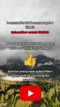 I COUNTED from 1 - 150!! #viral #maths #counting