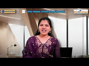 Shiv Nadar University Chennai Full Details|Courses | Placements |Admission Process 2026📞 9940221299