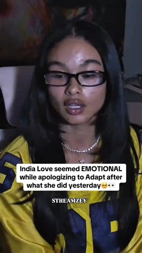 STREAMZEY on Instagram: "India Love seemed EMOTIONAL while apologizing to Adapt after what she did yesterday🥺👀 India Love Westbrooks, born February 3, 1996, in Chicago and raised in California, is a pioneering American model, reality TV star, rapper, and Twitch streamer who exploded as one of Instagram's original "baddie" influencers starting with Tumblr selfies at age 16 in 2011, building nearly 5 million followers through fashion, lifestyle posts, and BET's The Westbrooks alongside her siste