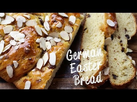 German Easter Bread - Braided Sweet Yeast Bread Recipe