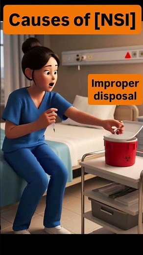 Needle Stick Injury (NSI) | infection control !!