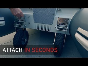 The Quicklok Dinghy Launching Wheels