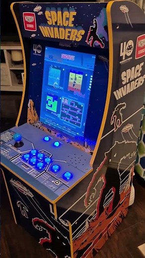 Arcade1up Space Invaders Mod #retrogaming #arcade1up