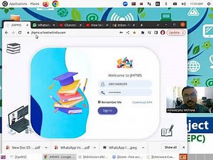 Upload Photo with Class Record in JHPMS portal