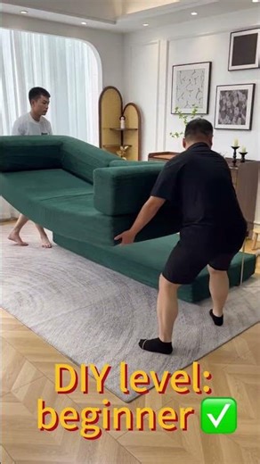 ✨ Ultimate Comfort Meets Smart Design | Modular Sofa Bed Unboxing & Review