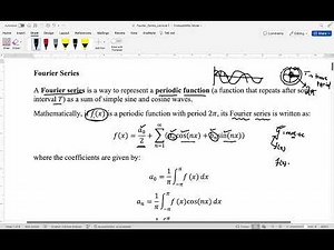 Fourier Series | Lecture 1
